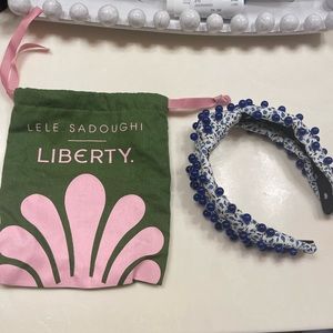 Lele Sadoughi x Liberty London Collab Headband